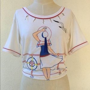 VINTAGE NEW UNWORN cotton top